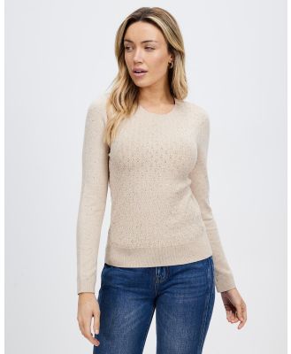 Marcs - Danna Speckle Knit - Jumpers & Cardigans (Oatmeal Speckle) Danna Speckle Knit