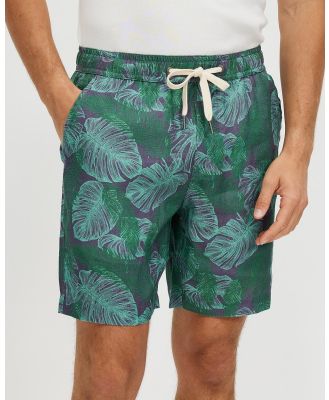 Marcs - Great Barrier Leaf Shorts - Shorts (Galapagos Multi) Great Barrier Leaf Shorts