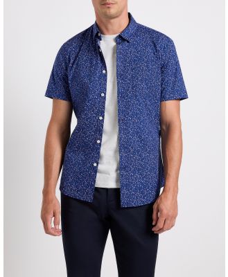 Marcs - Marvins Bloom Shirt - Casual shirts (Navy Multi) Marvins Bloom Shirt