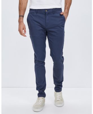 Marcs - Noah Chino Pants - Pants (Slate Blue) Noah Chino Pants