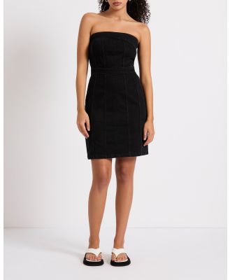 Marcs - Sabrina Strapless Mini Dress - Dresses (Washed Black) Sabrina Strapless Mini Dress