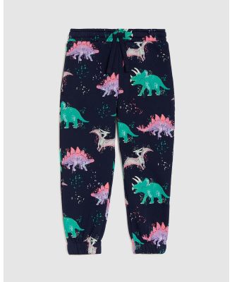Marks & Spencer - Cotton Rich Dino Joggers - Joggers (Navy Mix) Cotton Rich Dino Joggers