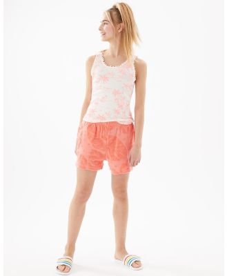 Marks & Spencer - Towelling Shorts   Kids Teens - Shorts (Coral) Towelling Shorts - Kids-Teens
