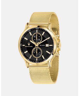 Maserati - Epoca 42mm Chronograph Watch - Watches (Gold) Epoca 42mm Chronograph Watch