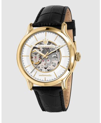 Maserati - Epoca 45mm Skeleton Automatic  Watch - Watches (Black) Epoca 45mm Skeleton Automatic  Watch