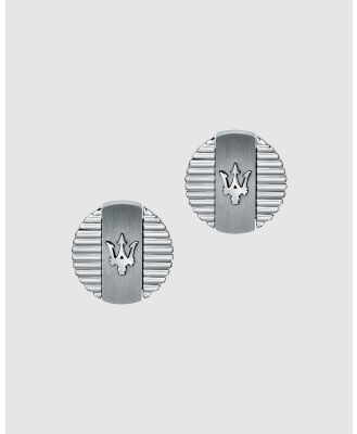 Maserati - Steel Cufflinks - Jewellery (Silver) Steel Cufflinks