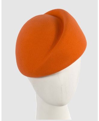Max Alexander - Winter Orange Felt Designer Hat - Hats (Orange) Winter Orange Felt Designer Hat