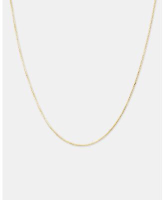 Michael Hill - 45cm Box Chain in 10ct Yellow Gold - Jewellery (Yellow) 45cm Box Chain in 10ct Yellow Gold