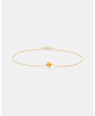 Michael Hill - Bracelet with Citrine in 10kt Yellow Gold - Jewellery (Yellow) Bracelet with Citrine in 10kt Yellow Gold
