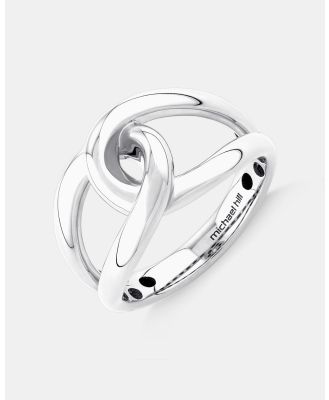 Michael Hill - Round Bold Link Ring in Silver - Jewellery (Silver) Round Bold Link Ring in Silver