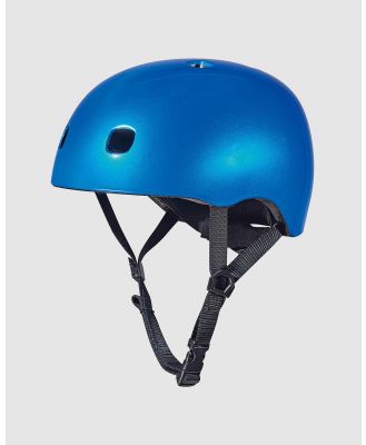 Micro Scooters - Micro Kids Helmet   Plain Dark Metallic Blue - Scooters (Dark Metallic Blue) Micro Kids Helmet - Plain Dark Metallic Blue