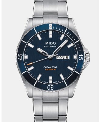 Mido - Ocean Star 200 - Watches (Blue & Silver) Ocean Star 200