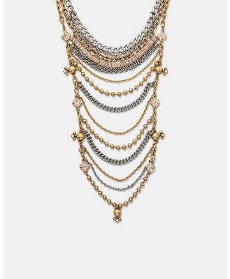 MIMCO - Last Tango Multi Chain Necklace - Jewellery (Silver) Last Tango Multi Chain Necklace