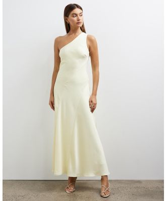 Minima Esenciales - Micaela Panelled One Shoulder Dress - Bridesmaid Dresses (Pear Sorbet) Micaela Panelled One Shoulder Dress