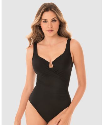 Miraclesuit Swimwear  - Escape Underwired Shaping Swimsuit - One-Piece / Swimsuit (Black) Escape Underwired Shaping Swimsuit