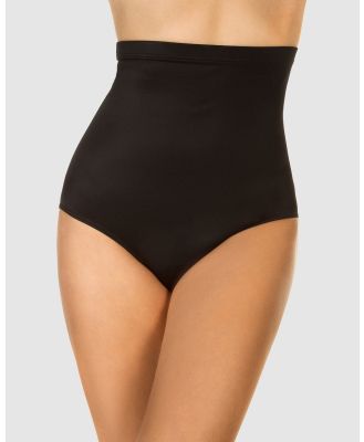 Miraclesuit Swimwear  - Shaping Super High Waist Bikini Bottoms - Briefs (Black) Shaping Super High Waist Bikini Bottoms