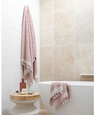 Miss April - Pompom Bath Towel - Bathroom (Pink) Pompom Bath Towel