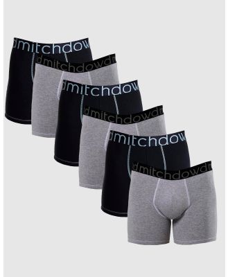 Mitch Dowd - Room To Move Cotton Trunks Value 6 Pack   Assorted - Underwear (Multi) Room To Move Cotton Trunks Value 6 Pack - Assorted