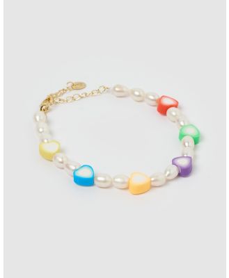 Miz Casa and Co - Azalea Bracelet - Jewellery (Pearl Multi) Azalea Bracelet