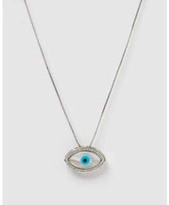 Miz Casa and Co - Forever After Necklace - Jewellery (Silver Pearl) Forever After Necklace