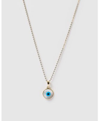 Miz Casa and Co - Illuminate Necklace - Jewellery (Gold Pearl) Illuminate Necklace