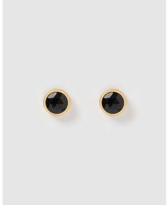 Miz Casa and Co - Oceanic Earrings - Jewellery (Gold Onyx) Oceanic Earrings