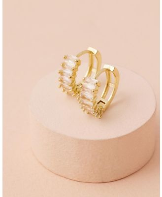 Moira Hughes - The White Label - The Rossi Hoops - Jewellery (Gold) The Rossi Hoops