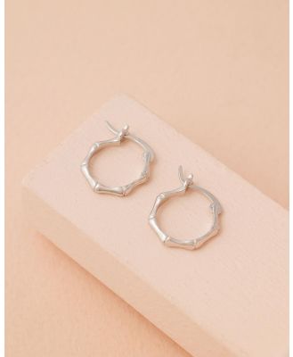 Moira Hughes - The White Label - Tika Hoop Earrings - Jewellery (Silver) Tika Hoop Earrings