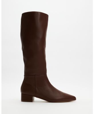 Mollini - The Boot - Knee-High Boots (Choc) The Boot