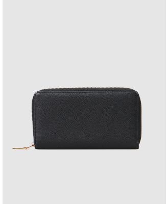 Mon Purse - Classic Zip Wallet - Wallets (Black) Classic Zip Wallet