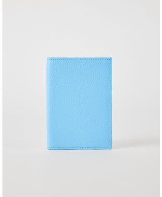 Mon Purse - Leather Passport Holder - Bags (Blue) Leather Passport Holder