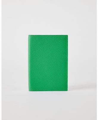 Mon Purse - Leather Passport Holder - Bags (Green) Leather Passport Holder