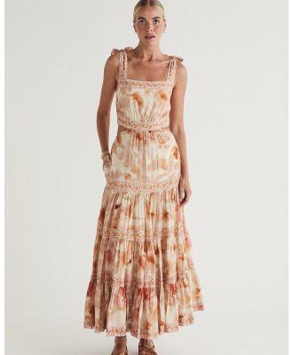 MOS The Label - Athena Maxi Dress - Dresses (Stripe - Print) Athena Maxi Dress