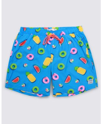 Mosmann - Ahoy   Swim Shorts - Swimwear (Blue) Ahoy - Swim Shorts