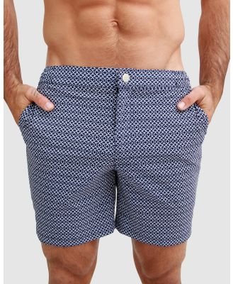 Mosmann - Kasbah   Swim Shorts - Swimwear (Navy Blue) Kasbah - Swim Shorts