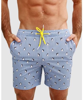 Mosmann - Tuxx   Swim Shorts - Swimwear (Blue) Tuxx - Swim Shorts