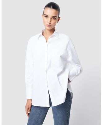 Mossman - Belmont Shirt - Tops (White) Belmont Shirt