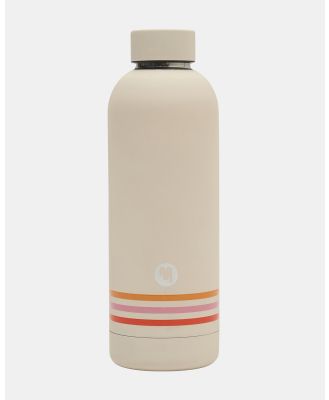MoveActive - Insulated Drink Bottle - Gym & Yoga (70s Stripe) Insulated Drink Bottle