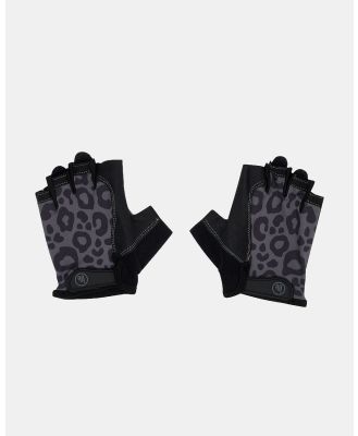 MoveActive - Pilates Grip Gloves - Gym & Yoga (Black Cheetah) Pilates Grip Gloves