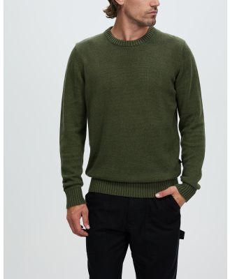 Mr Simple - Standard Knit - Jumpers & Cardigans (Army) Standard Knit