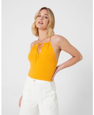 MVN - Clementine Knit Top - Cropped tops (Orange) Clementine Knit Top