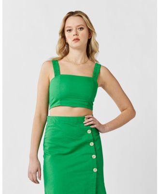 MVN - Forest Whisper Top - Cropped tops (Green) Forest Whisper Top