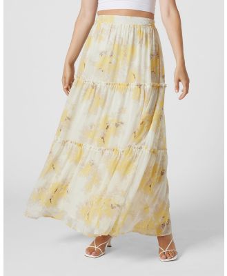 MVN - La Lumiere Skirt - Skirts (Yellow) La Lumiere Skirt