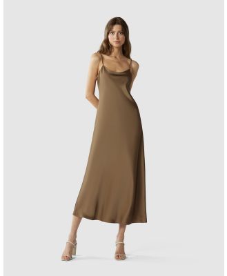 MVN - Sandalwood Slip Dress - Bridesmaid Dresses (Taupe) Sandalwood Slip Dress