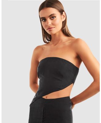 Nakedvice - The Annie Top Black - Cropped tops (Black) The Annie Top Black