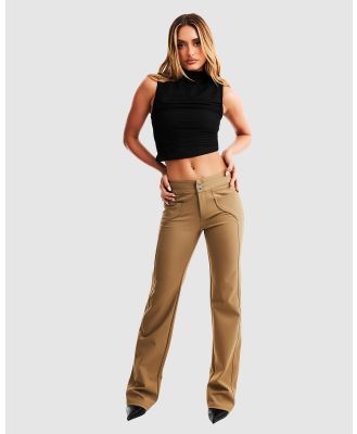 Nakedvice - The Gwen Pant - Pants (Taupe) The Gwen Pant