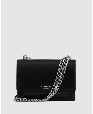 Nakedvice - The Regis Black Silver - Handbags (Black) The Regis Black Silver