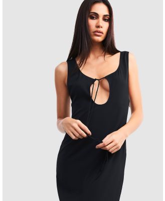 Nakedvice - The Zela Maxi Dress - Dresses (Black) The Zela Maxi Dress