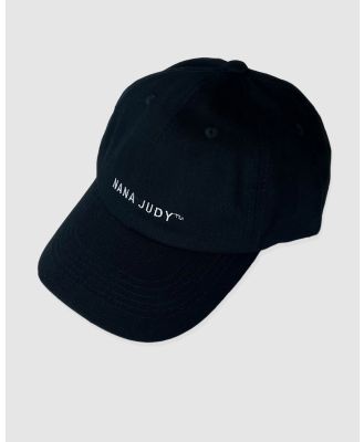 Nana Judy - NANA JUDY Logo Hat - Hats (Black) NANA JUDY Logo Hat