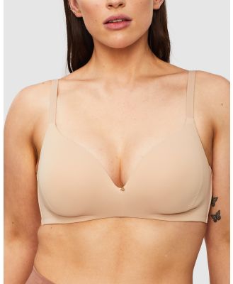 Nancy Ganz - Revive Smooth Wire free Full Cup Bra - Lingerie (WARM TAUPE) Revive Smooth Wire free Full Cup Bra